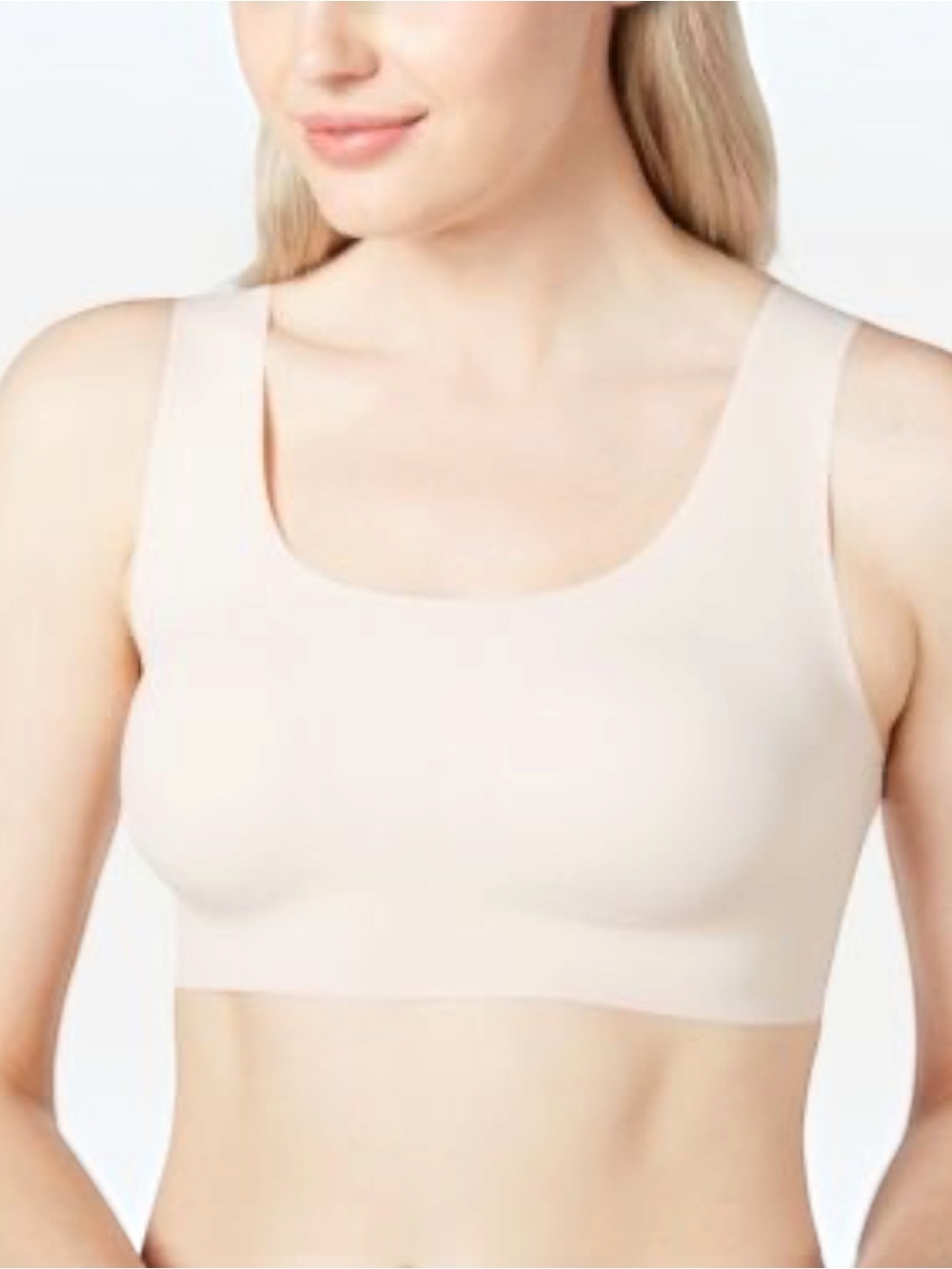 Bali Comfort Revolution EasyLite Wireless Bra 2XL Nude NWT DF3491
